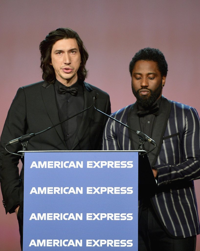 kenoobis's tweet photo. Adam Driver and John David Washington present the Career Achievement Award onstage at the 30th Annual Palm Springs International Film Festival Film Awards Gala at Palm Springs Convention Center on January 3, 2019 in Palm Springs, California. https://t.co/xYtmJ4Tg4B