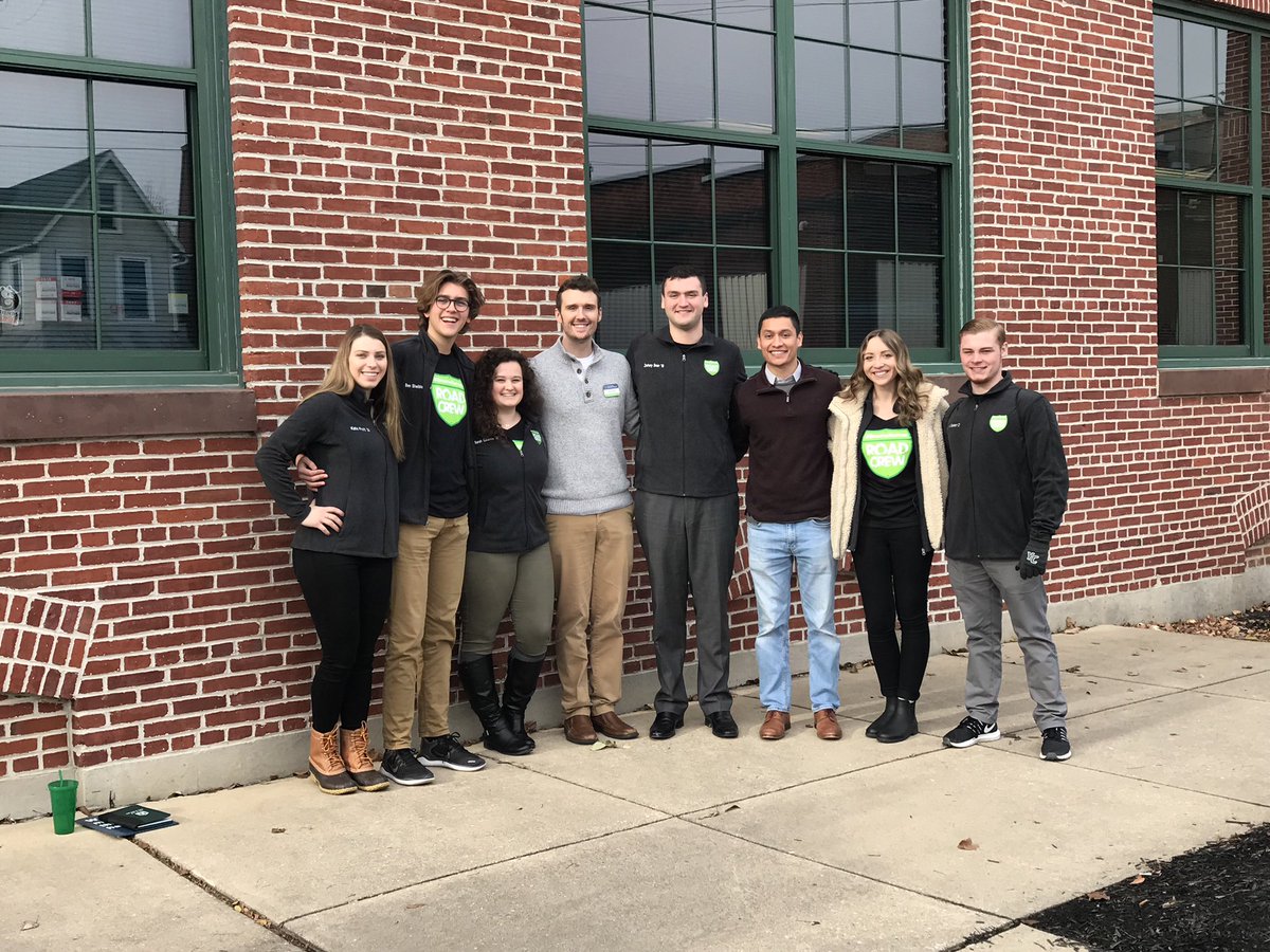 YCPSenate's tweet image. Check out all the Student Senators on #YCPRoadCrew !!🚌 First stop on day two is at the York County Economic Alliance! Featured in the photo are two leaders at YCEA, David Gonzalez and Kyle Joines! They also happen to be previous Student Senate Presidents! #YCPAlumni