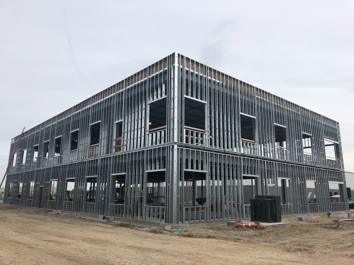OCP_Contractors's tweet photo. Great project progress by our crew at Metal X in Delta, Ohio. Thanks for the great photo submittal from the field Andrew Beaston!
#OCPContractors #OCP #ContractorofChoice #DefiningtheSkyline #construction #building #MetalX #skilledtrades #structure #framing #drywall #acoustics https://t.co/wGbkdm6iDr