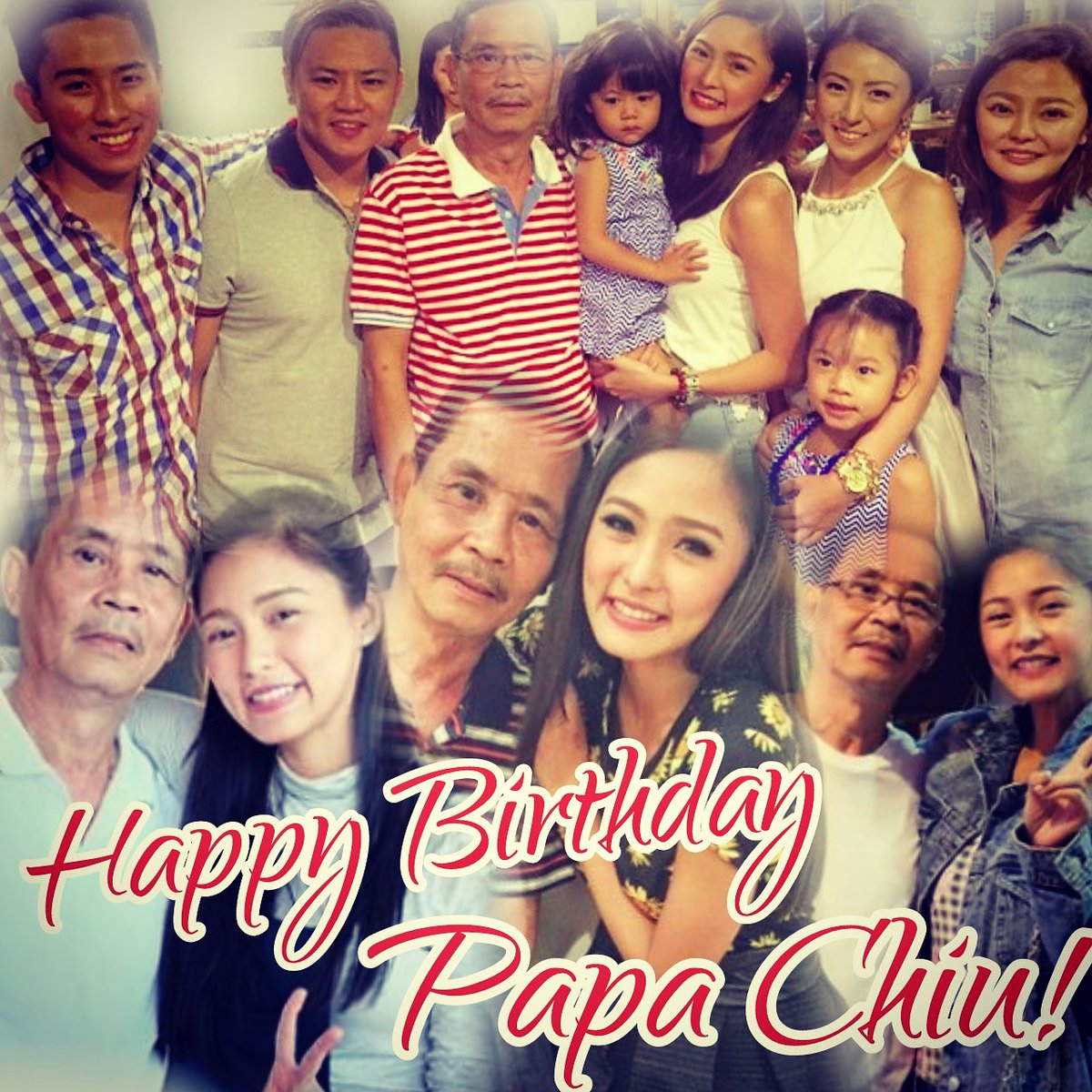 TataJoyyy's tweet photo. Have a wonderful, happy, healthy birthday now and forever. Happy Happy Birthday papa chiu @whisky11 GodBless you poπ¨β€πππ
#CHIUgether #CHIUsLove #CHIUhappiness @prinsesachinita β€β€β€ https://t.co/eQvSQyuwuz
