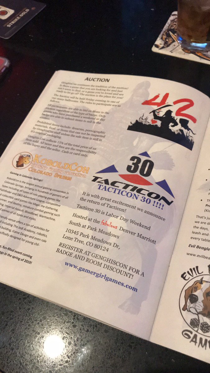 Booklet printed and heading into stores today.