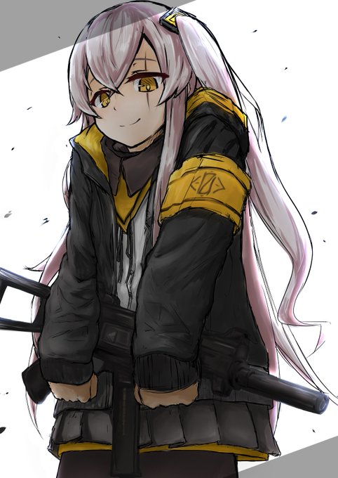 あけましておめでとうございます。といことで新年一発目に45姉をば。
#ドルフロ #少女前線  #UMP45 