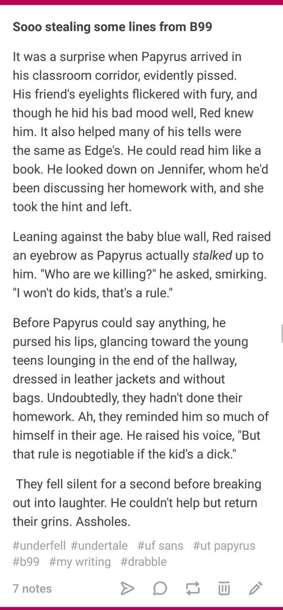 Odderancy's tweet photo. A tiny story #underfell #undertale #ufsans #utpapyrus https://t.co/zmUnoqoZ2K