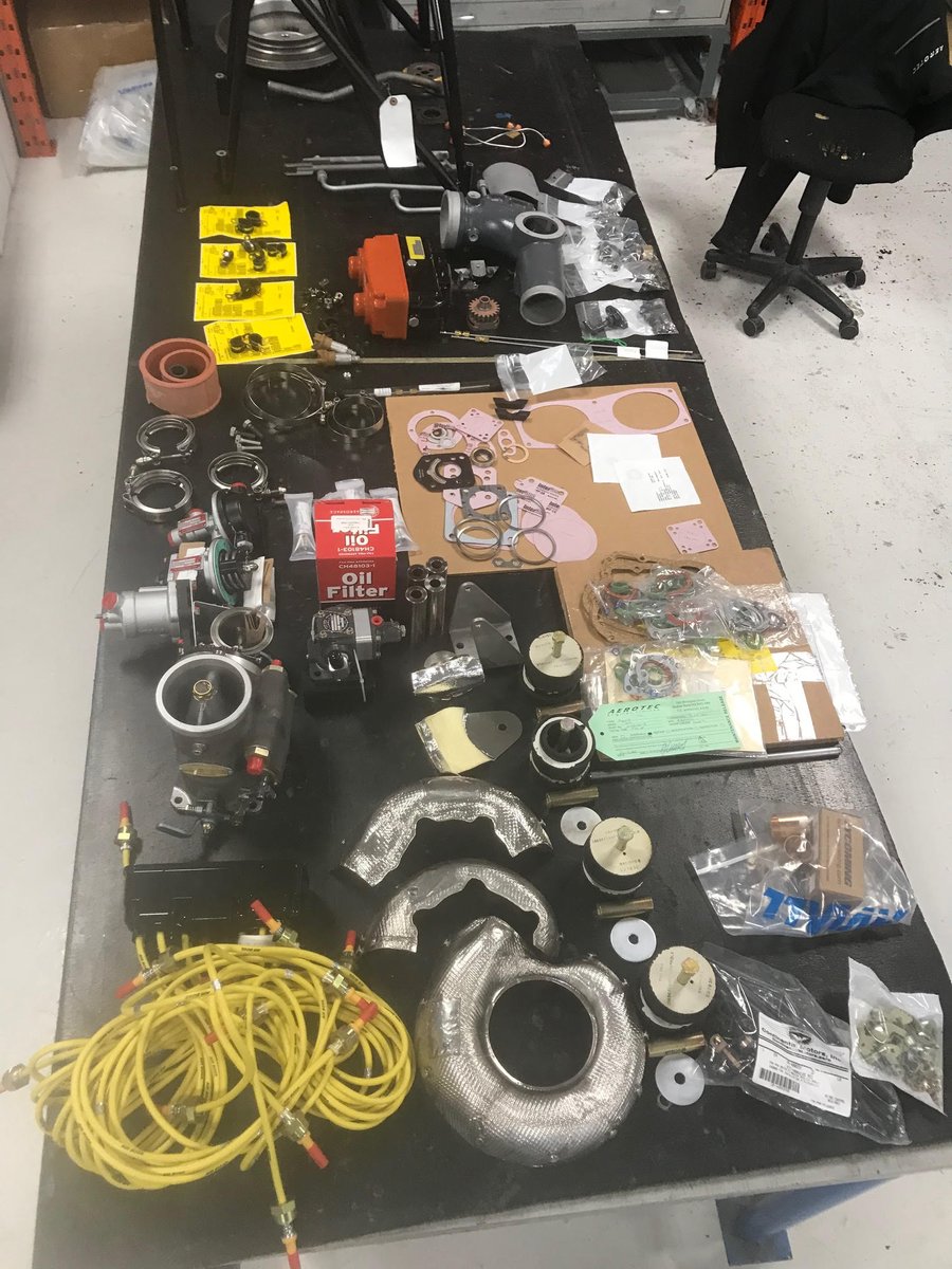 January must be TIO-540 month! We are currently working on 5 different TIO-540 customer engines. 🛩️ This is a great way to start off the New Year. #PlaneEngines #Canada #FlightSchool aerotecengines.ca