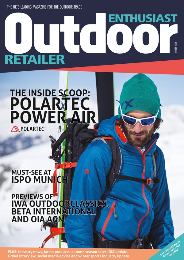 OERetailer's tweet photo. Have you read our latest issue? We speak to @Polartec about their new fabric Power Air, plus reveal the must-see #outdoors products at this year's @ispo Munich, preview 2019 IWA OutdoorClassics @BETA_Int and @OIA_UK AGM and Conference, and much more! https://t.co/ku5S4rzFSK https://t.co/GyiNUc3u28