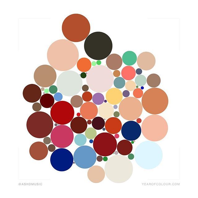 AshDMusicNow's tweet photo. 2018 in Colour! @yearofcolor #yearofcolour 
Expect more posts in 2019!! ;) https://t.co/0BQ1h8HXAu