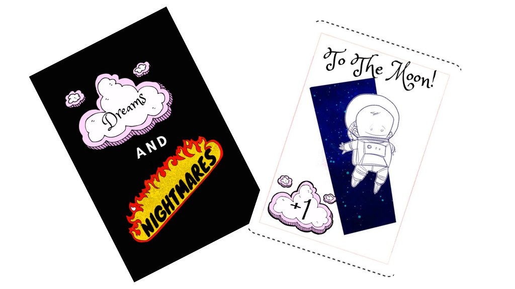 MLLNNLmotivator's tweet photo. January is here and my first #kickstarter is starting to pick up some steam. The #art on Dreams and Nightmares is so #badass, @WhosTheWhatNow is blowing my mind on these. Let's make this #family #cardgame a reality! https://t.co/BJhz2GaHK5 https://t.co/t4l6IzPKT7
