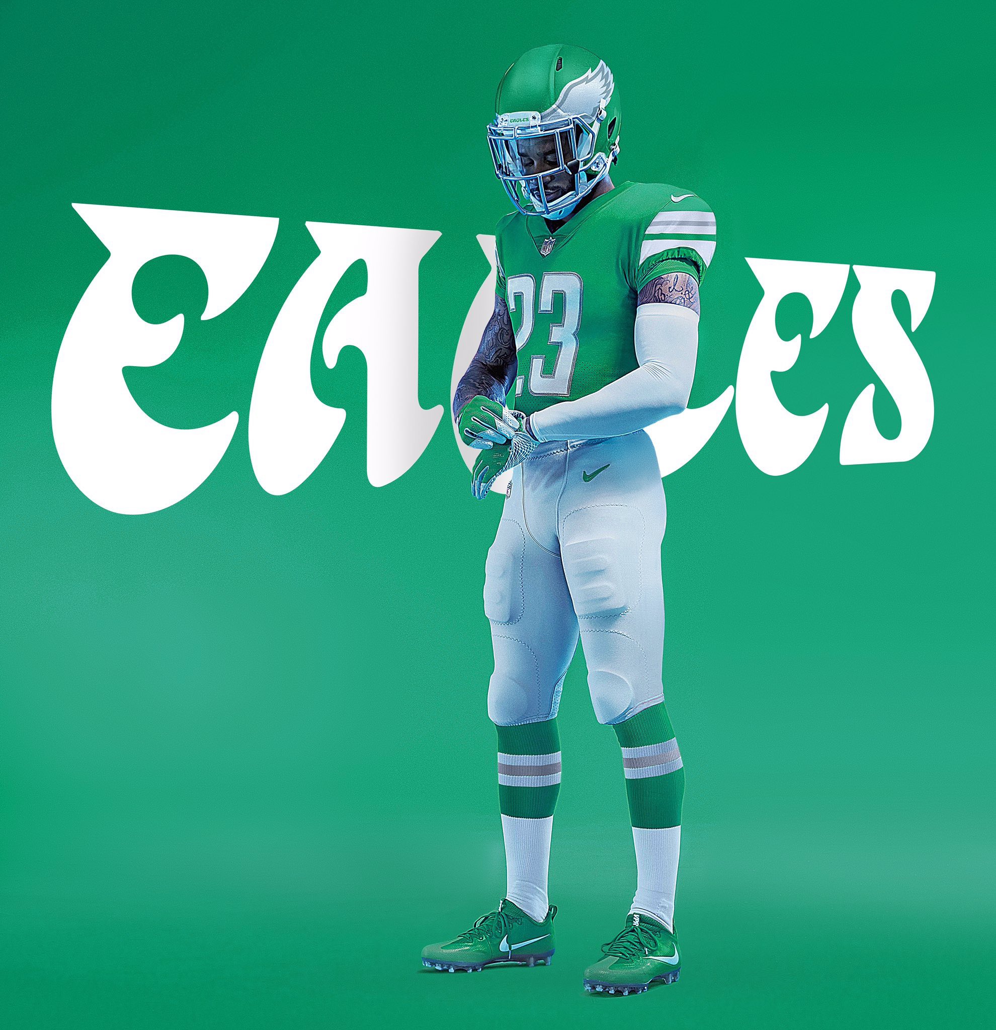 green eagles jersey