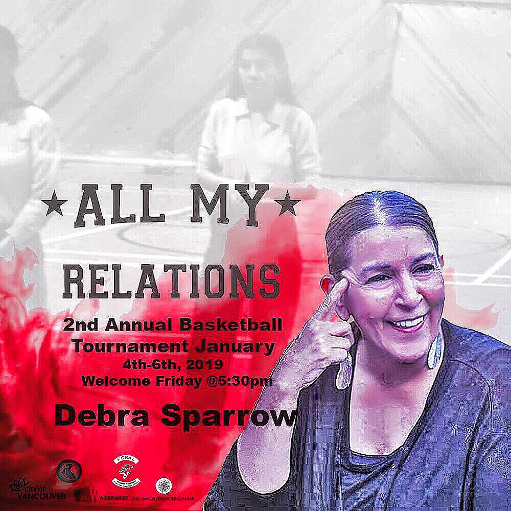 JoleenMitton's tweet photo. Thank you @qwasen for doing the welcome Doors open Friday at 5:20 Thank you @CityofVancouver @SFU_W jimgreenfoundation
@PAFNW #nativebasketball #vancouverisawesome #sqaumish #cree #metis #haida #nisgaa #carrier #TsleilWaututh #Nlakapamux #Wetsuweten #gitxฬฑsan #musqueam https://t.co/jps82APYJT