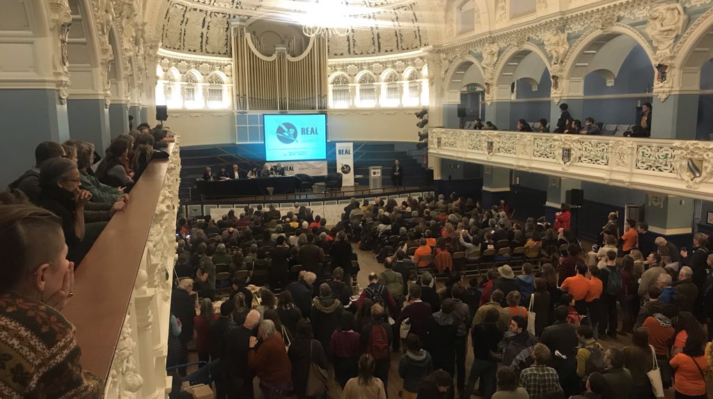 Patrick Holden says the @orfc is a “Disruptive force for change in the best possible sense!” #ORFC19
