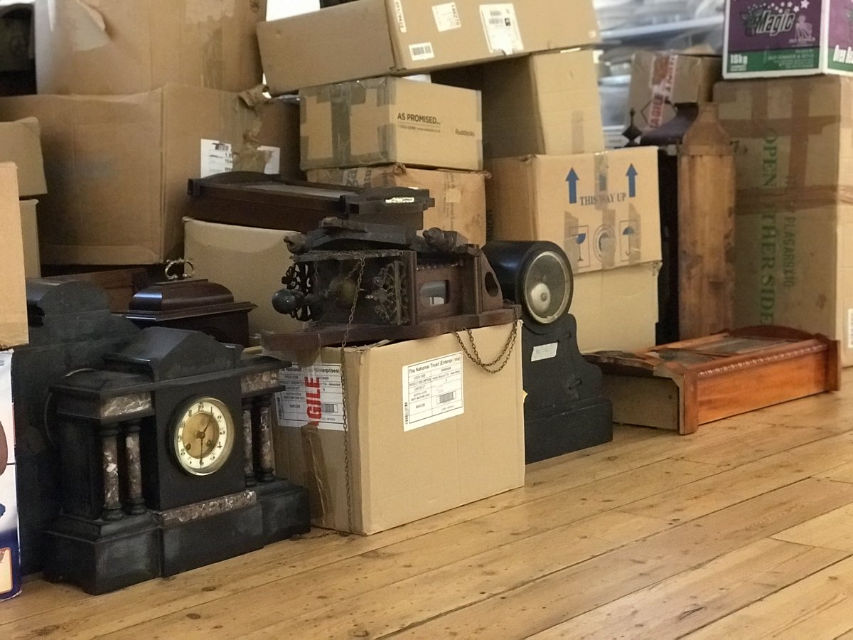VisitNorthLincs's tweet photo. We've been #outandabout today to see the clocks for the Harrisons Garden Exhibition being delivered! We are extremely excited to see it open on Saturday 19th January. #VisitNorthLincs #BestNL @BetterBarrow @Ropewalkbarton https://t.co/Gov5HD6moa