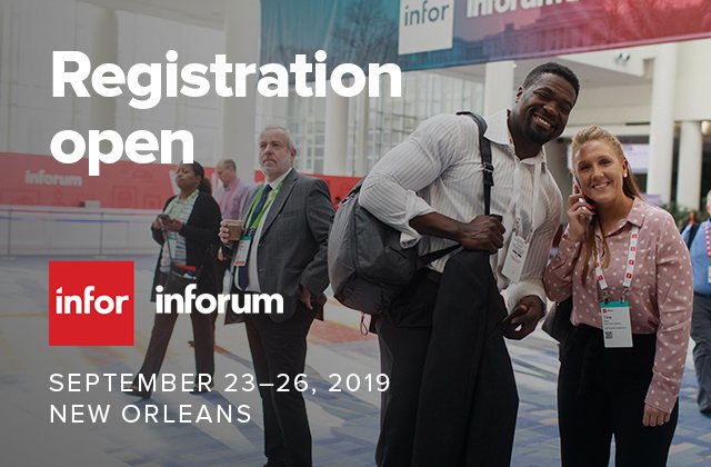 processoftware's tweet image. @Infor #Inforum2019 #processoftware bit.ly/2SwOLiC #TeamInfor
