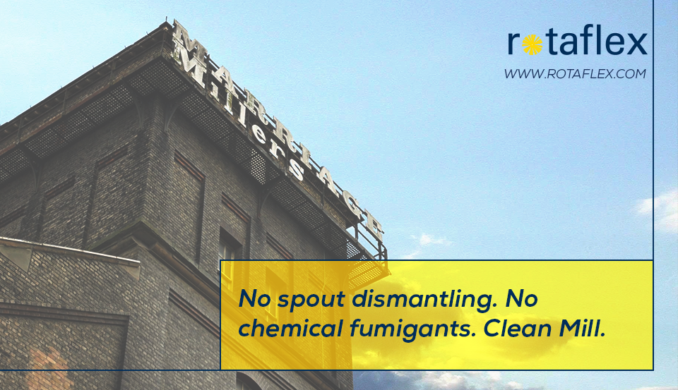 RotaflexSystem's tweet image. Why our customers (in more than 60 countries) love Rotaflex – Safely used by one operator. No spout dismantling required. No chemical fumigants needed. #RotaflexReasons Find out more at buff.ly/2GqJWob