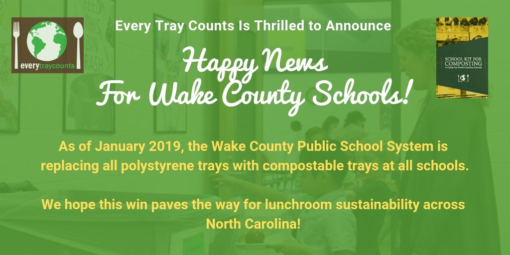 everytraycounts's tweet photo. #compost #NorthCarolina #SchoolCafeterias #PublicSchools #ChildNutrition #FoodWaste #Biodegradeable #SchoolLunchrooms #Sustainability #ZeroWaste #Climate #Composting #SocialResponsibility #ClimateChange #Eco #Environment #GoGreen #Green #ClimateEducation  #SoilNotDirt  #WCPSS https://t.co/FMZGX4yNFN