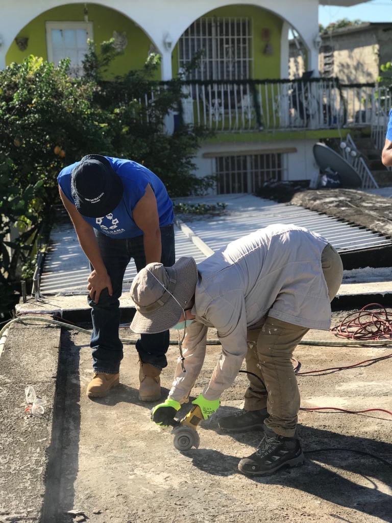 CUNY_Works's tweet photo. CUNY Service Corps winter cohort has touched down in Puerto Rico and already hit the ground running! Thrilled to be working with @heart911team and @NECHAMA again! #SCPR19 #CUNYServes #PuertoRico #hurricanemaria #CUNY #service https://t.co/RsUAwZpm5C