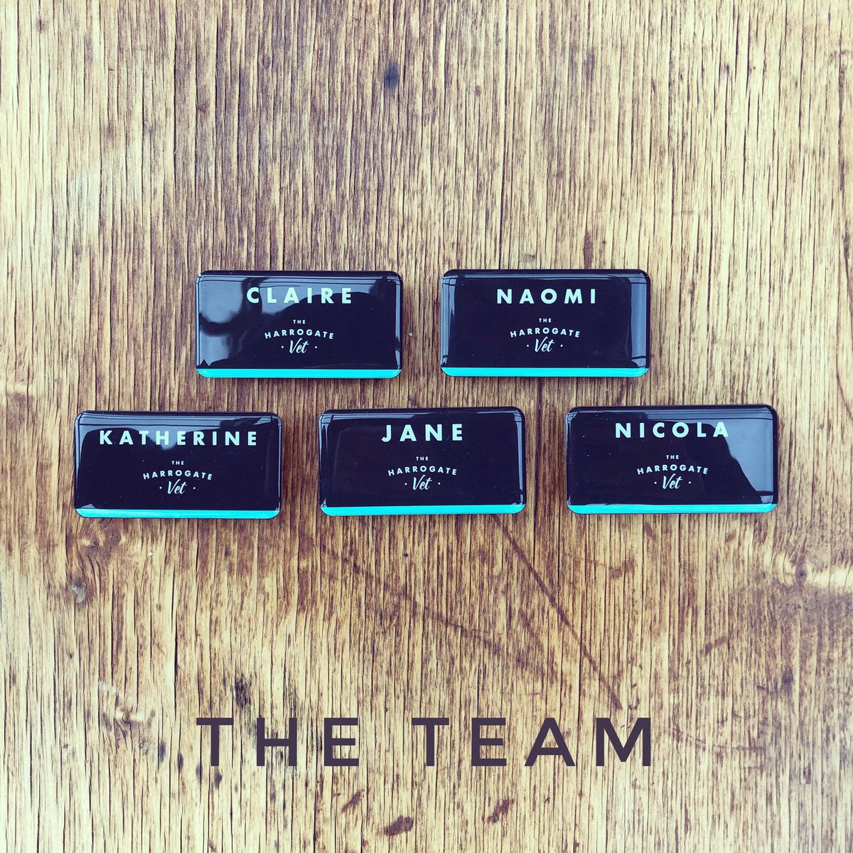HarrogateVet's tweet photo. The Harrogate Vet Team is ready and raring to go....can’t wait for you all to meet them! Not long to go! #harrogateindies #comingsoon https://t.co/bxt4AE2Dh9