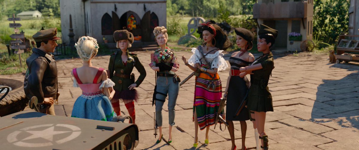 Technicolor's tweet photo. Welcome to Marwen
Directed- Robert Zemeckis. Cinematography- C. Kim Miles 
Dailies, Pulse &amp; Color Finishing by Technicolor. 
AR app from The Mill. 
Learn more &amp; Watch the trailer:  https://t.co/Sd1hOTjz43
#WelcomeToMarwen #robertzemeckis #maxinegervais #ckimmiles https://t.co/dy2qaqmyk9