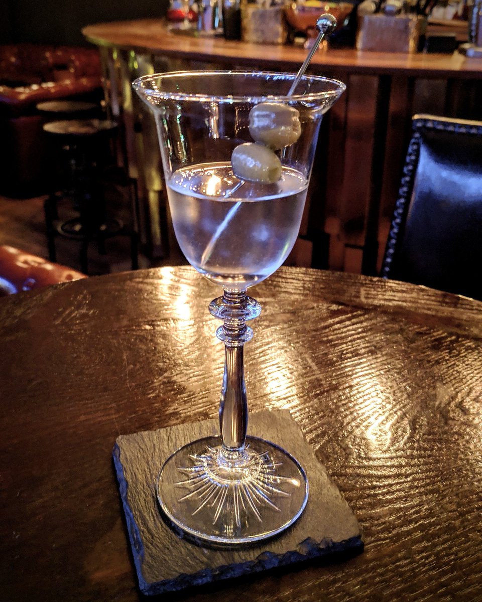 ClockworkRoseCo's tweet photo. The bartenders at The Clockwork Rose are going dry for #dryjanuary, so it's only dry Martini's and dry Manhattan's for the whole month!
#clockworkrose #martinis #manhattans #cocktails #cocktailbartender #steampunk #steampunkbar #fancyglasses #goingdry #bartenders #gin #bristol https://t.co/PPaNRhXZxB