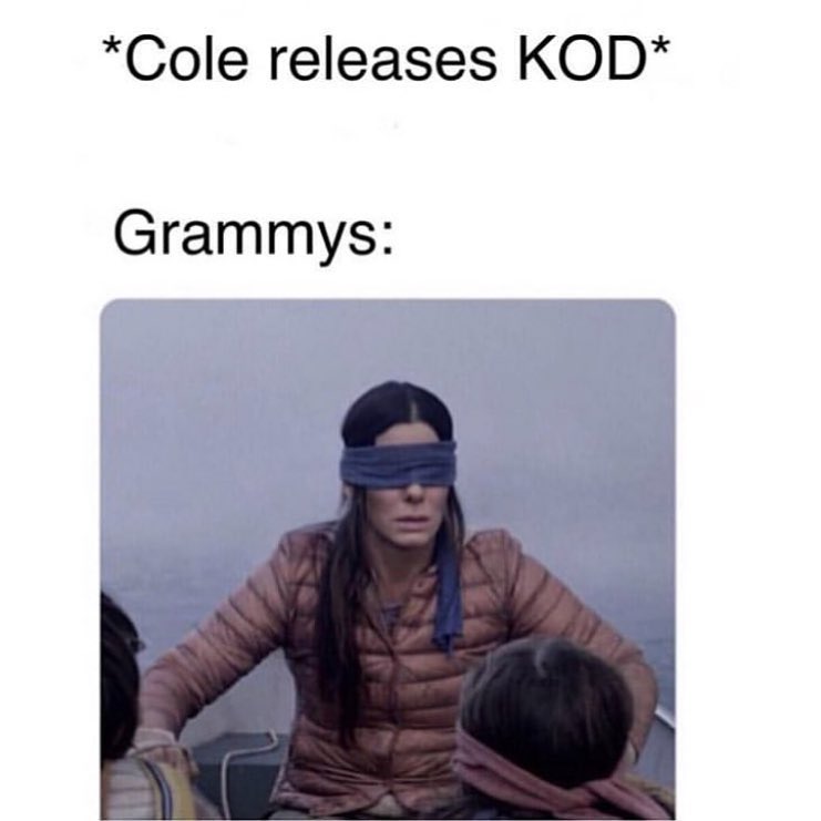 WORLDSTAR's tweet photo. Do y’all think J.Cole’s “KOD” deserved a grammy nomination? 🎶🤔 https://t.co/ngbxNxCXEd