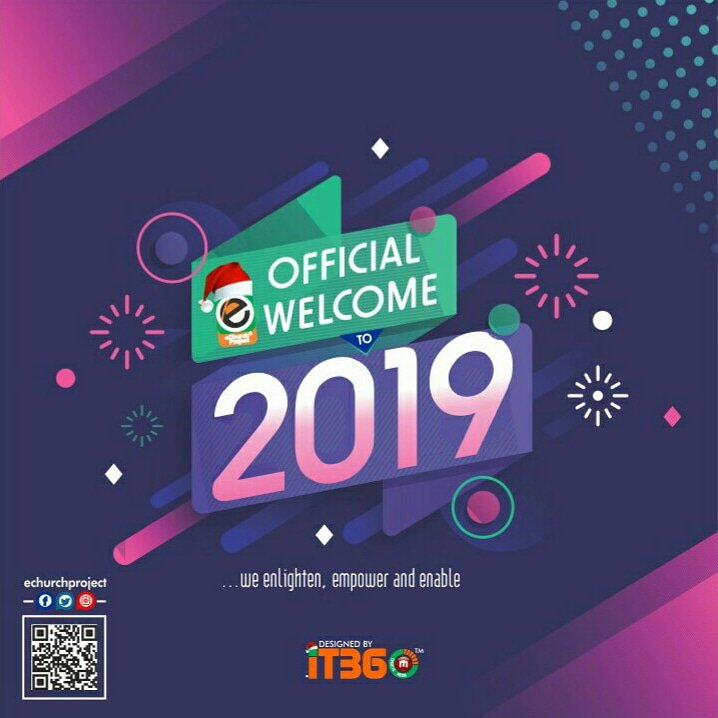 eChurchproject's tweet photo. Official Welcome To 2019.
We are so excited for all that's ahead in 2019! Kindly, click to read...https://t.co/OhGcYq9wfL
We are here for you; we hope to serve you better and we wish you an impactful 2019.
#NewYear2019
#Pastors #2019goals #FridayThoughts #echurchproject https://t.co/o1hr70ngXS