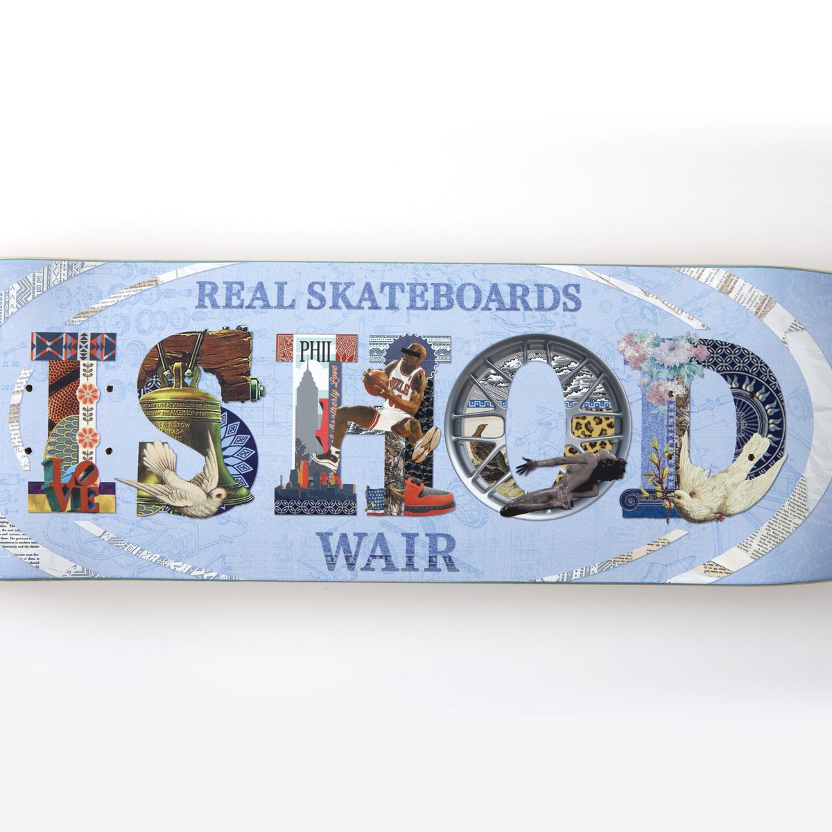ShinerDist's tweet photo. .@ishodwair’s Cut And Paste 8.5” (Full Shape) is available now, along with a huge range of @realskateboards! #RealSkateboards #RealSinceDayOne https://t.co/JnwaZTHSWq