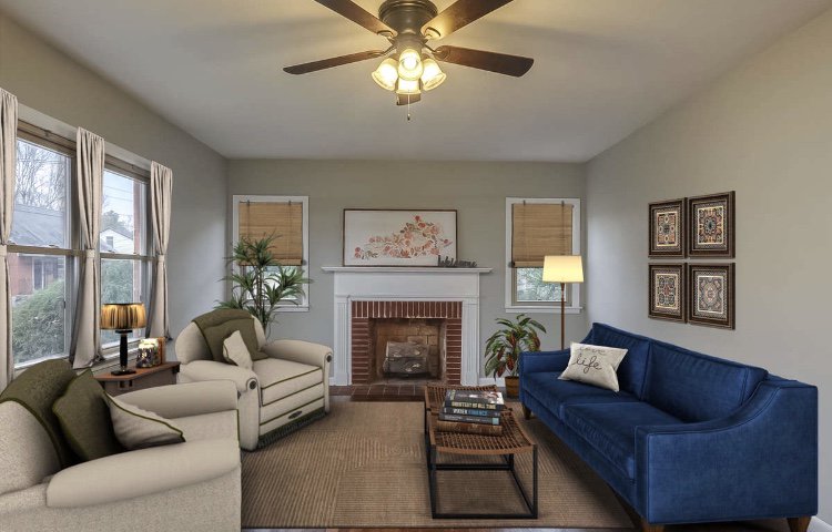 VisualStager's tweet photo. What a lovely transformation! Make the potential homebuyer already feel at home! #visualstager #homedecor #interiordesign #photography #realestate #homestaging https://t.co/X7Js4osjBL