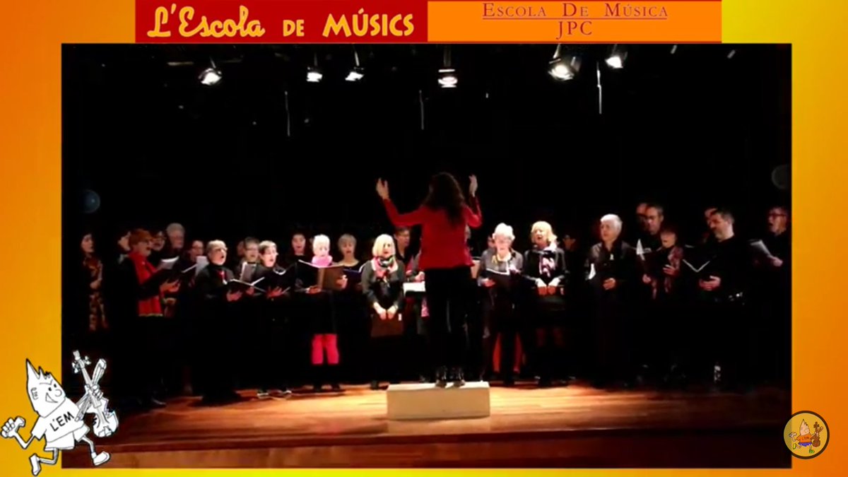 Trencacors's tweet image. Molt contents de començar aquesta etapa, tres cors conjunts, cantant amb la mateixa pulsació. Dirigides per @cristinacolome2 i amb grans músics com @JoaquimTardido i @AlanthirTyrande