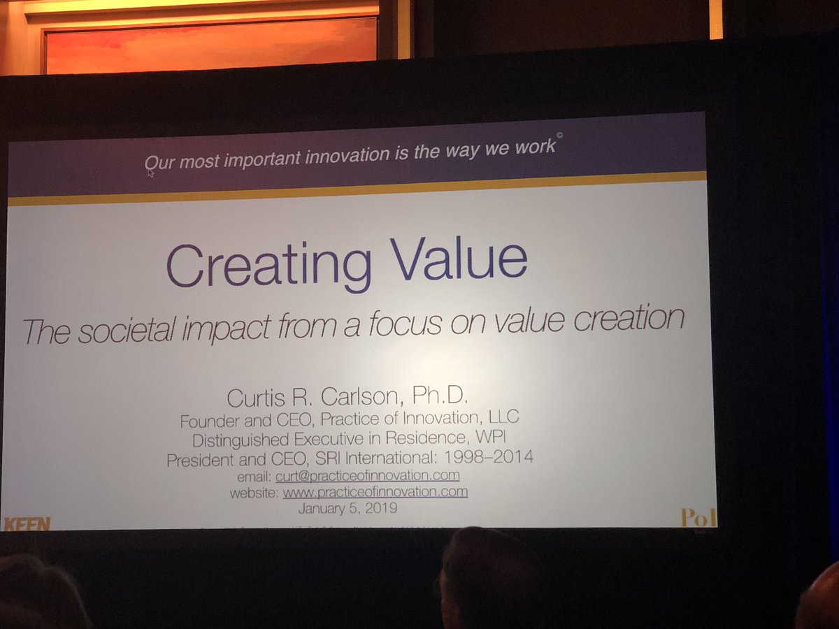 DrMalikaSiker's tweet image. How do we as a society ensure our GDP/capita wealth is shared with median households? No growth since 1970s per Curtis Carlson!
Learning how #entrepreneurmindset can improve equity at Keen National Conference 2019.
#engineeringunleashed
@KEENunleashed
@MCW_Kern
@MedEdNext