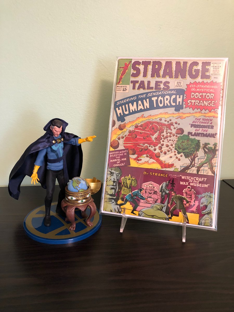 First mail call of 2019!  A reader copy of Strange Tales #121 (June 1964).  Plantman and Baron Mordo! #drstrange #doctorstrange #strangetales #marvelcomics #marvel