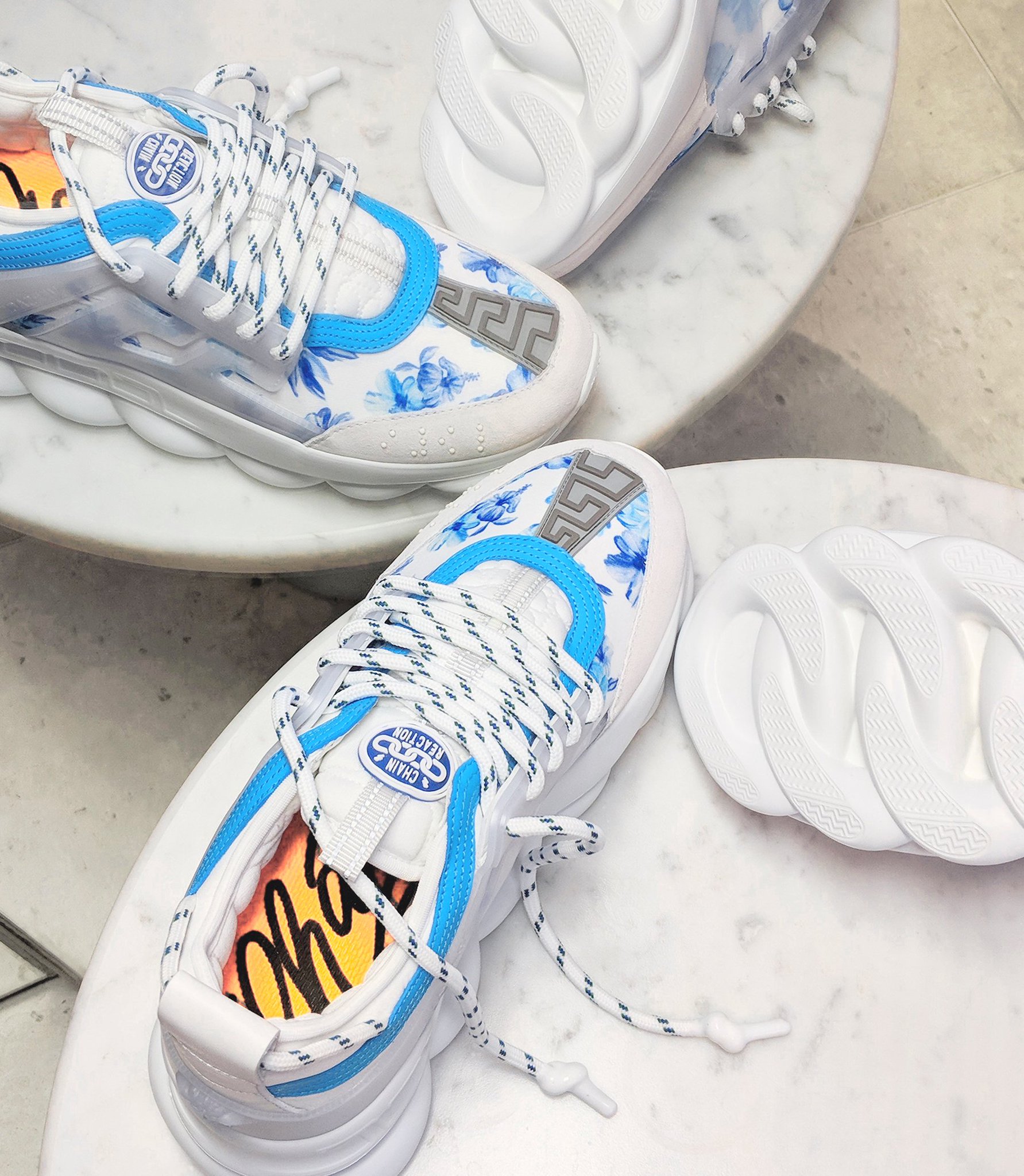 versace trainers selfridges