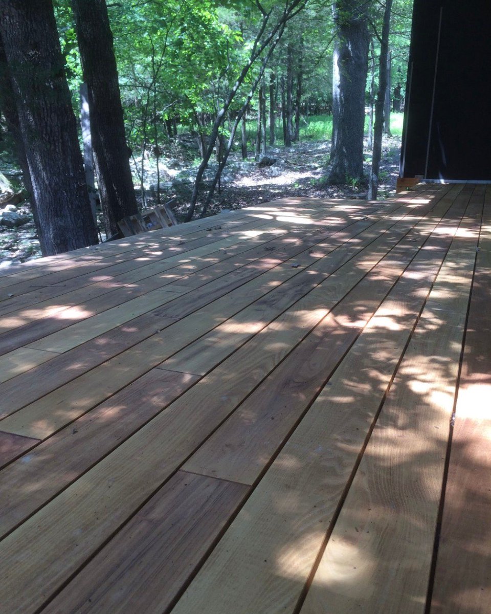 Robidecking's tweet photo. Check out the first photos of a large residential project in Little Rock, AR using #blacklocust @robidecking  Fantastic craftsmanship on these steps!  Update photos to come.  #sustainable #sustainability https://t.co/YZ6G7oj0TF