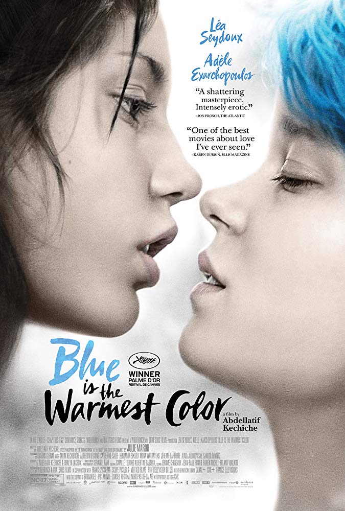 BelovedQueerly's tweet photo. Queer Film Friday

Blue Is The Warmest Colour (2013, Abdellatif Kechiche)

Adèle's life is changed when she meets Emma, a young woman with blue hair, who will allow her to discover desire and to assert herself as a woman and as an adult. https://t.co/bBZjS6YpXF