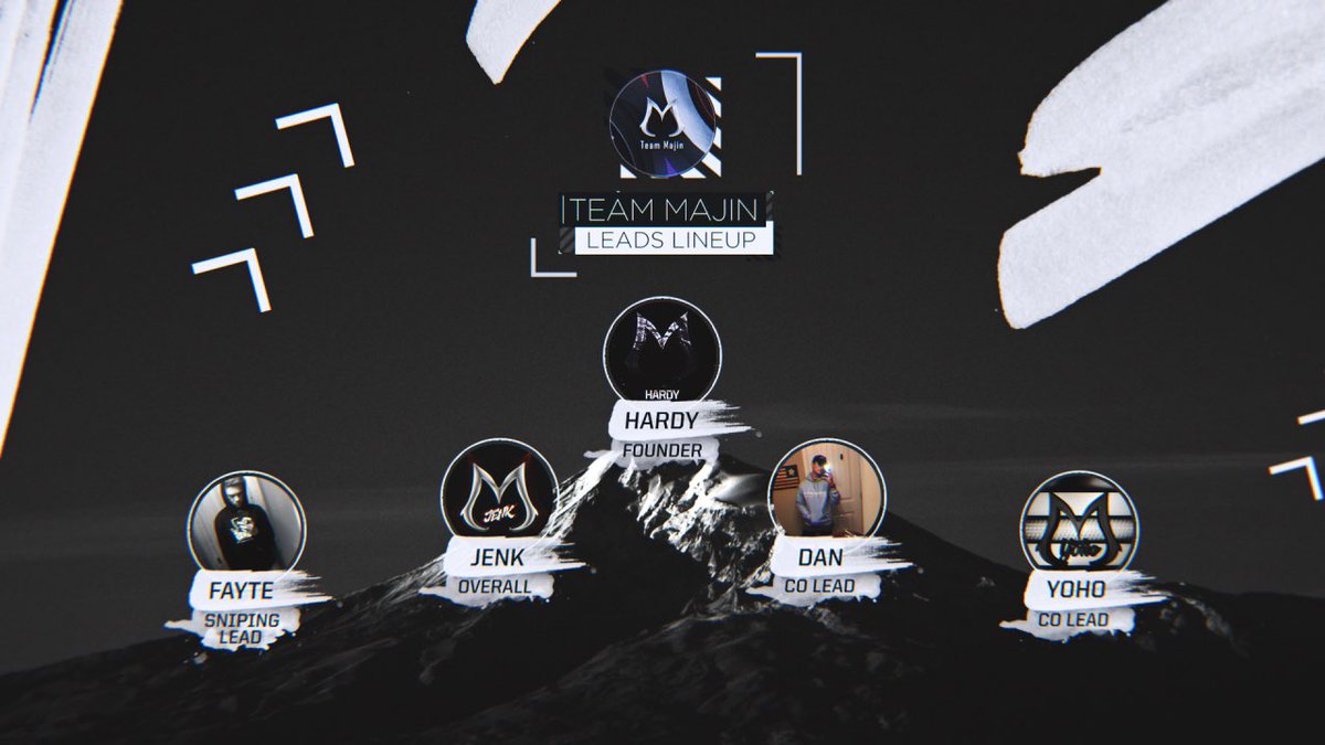 TEAMMAJlN's tweet photo. Official @TEAMMAJlN 2019 Leads Lineup!:) https://t.co/YXPUHkORaD