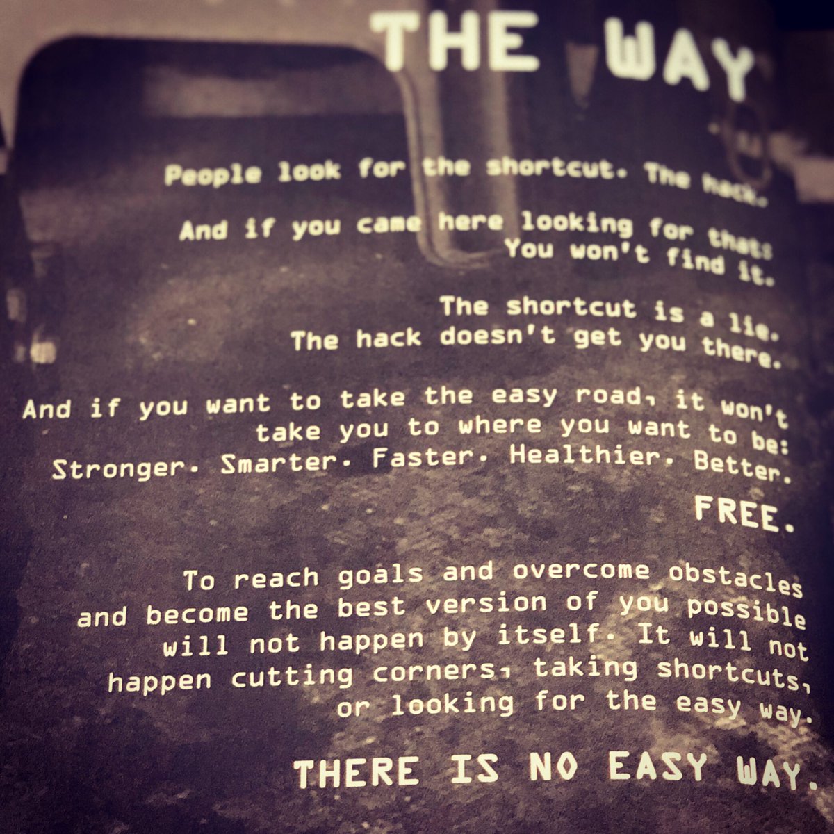 SFC_Zimmerman's tweet photo. Don’t look for the hack, or the shortcut - there is no shortcut. Hard work, discipline, and just getting after it - that’s all you need. #hardwork #hack #shortcut #getafterit @jockowillink https://t.co/sV34q07LGK
