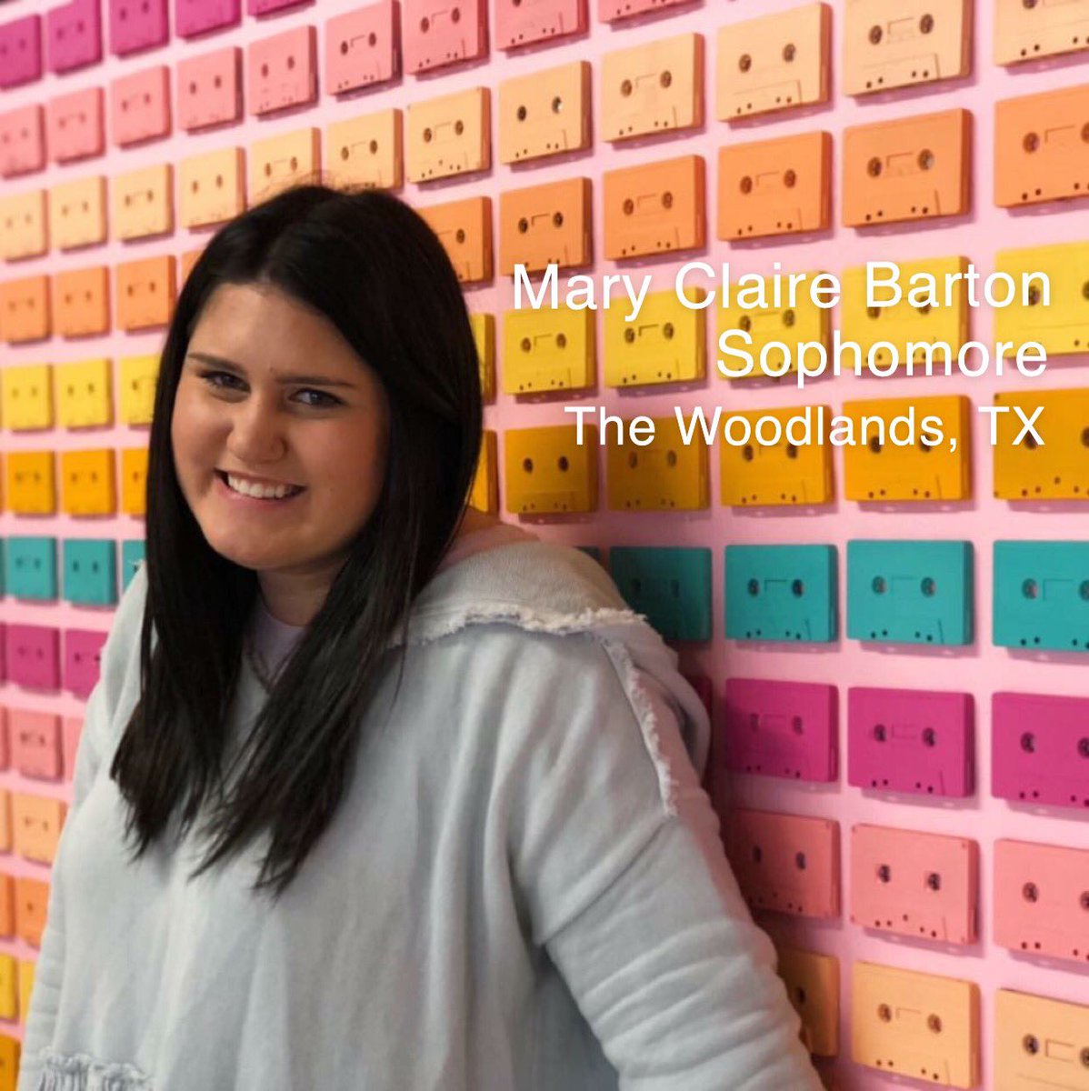 “There were about a thousand reasons I chose Pi Phi, but it all came down to the people. I looked around the room and saw people who had genuinely poured into me and wanted me to succeed. These women make life fun and I’m never not laughing when they’re around.”