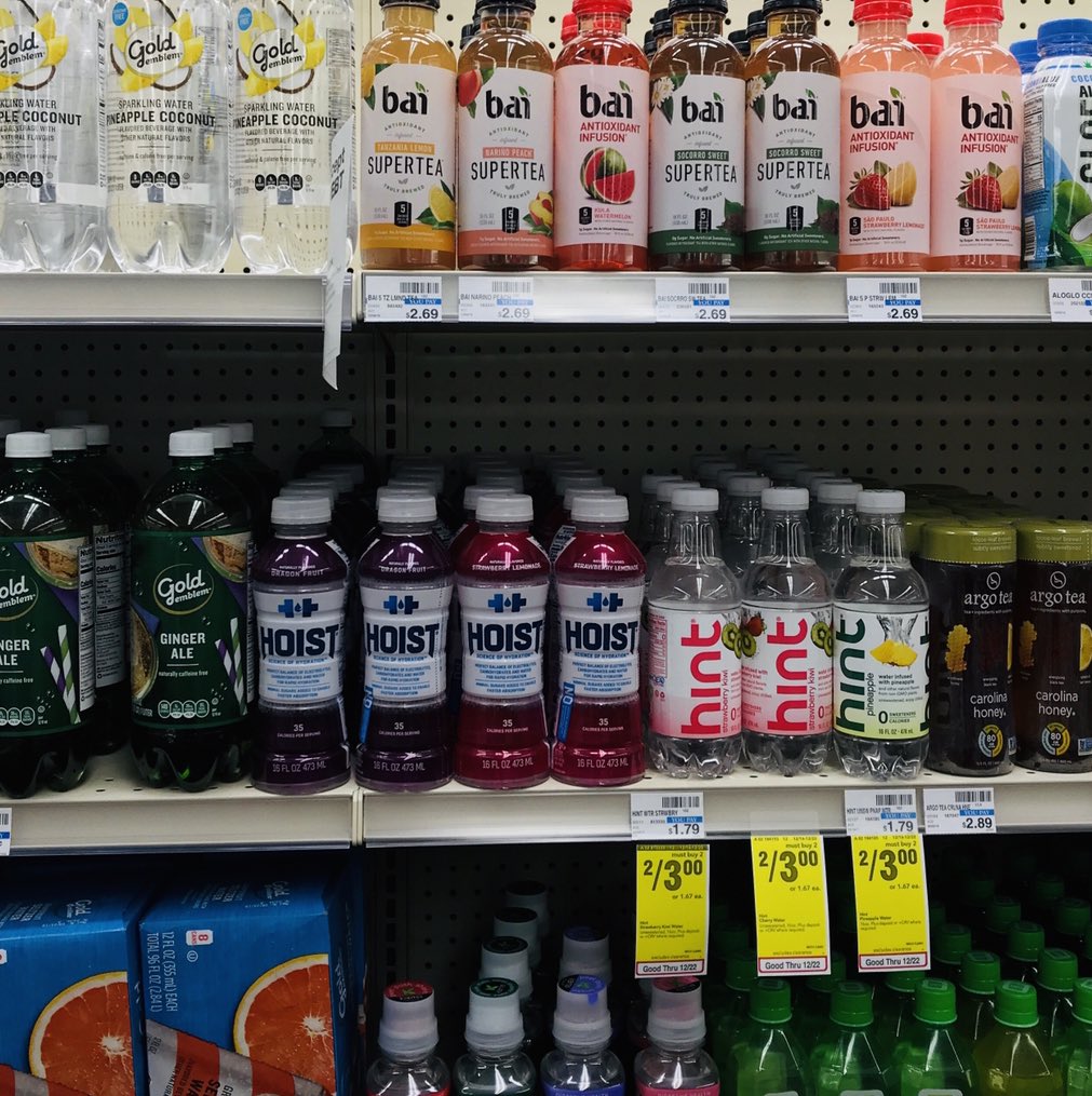 drinkhoist's tweet photo. New look spotted @cvspharmacy!#scienceofhydration #betterinsideandout https://t.co/7f4gXyu2qS