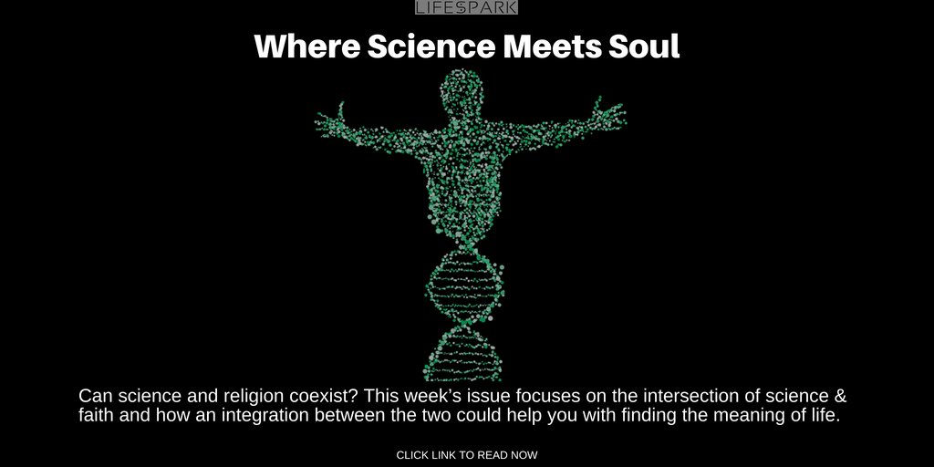 Can science and religion coexist? This week’s we focus on the intersection of science &amp; faith &amp; how an integration between the two could help you with finding the meaning of life. LEARN buff.ly/2IilanP

#science #religion #spirituality #soul #god #symbols #faith #beliefs