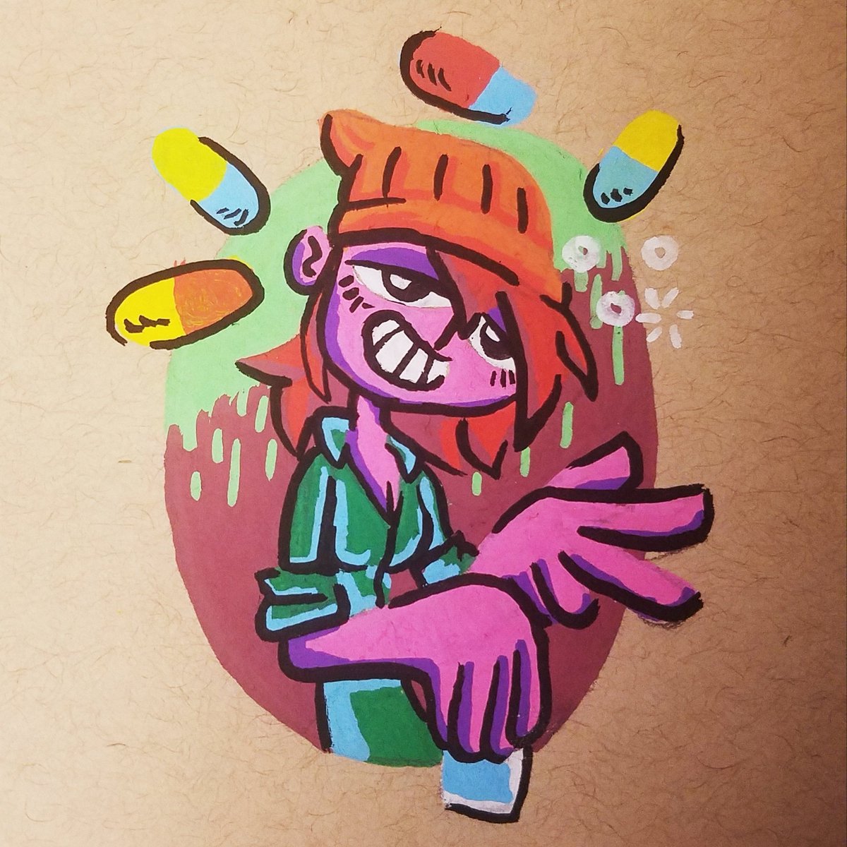 Ben And Ink Commissions Open On Twitter Punkuary Day 3 Based On Misanthropic Drunken Loner By Days N Daze Theres Gonna Be A Lot Of Folk Punk Sorry About It Posca Art Can't play misanthropic drunken loner? twitter
