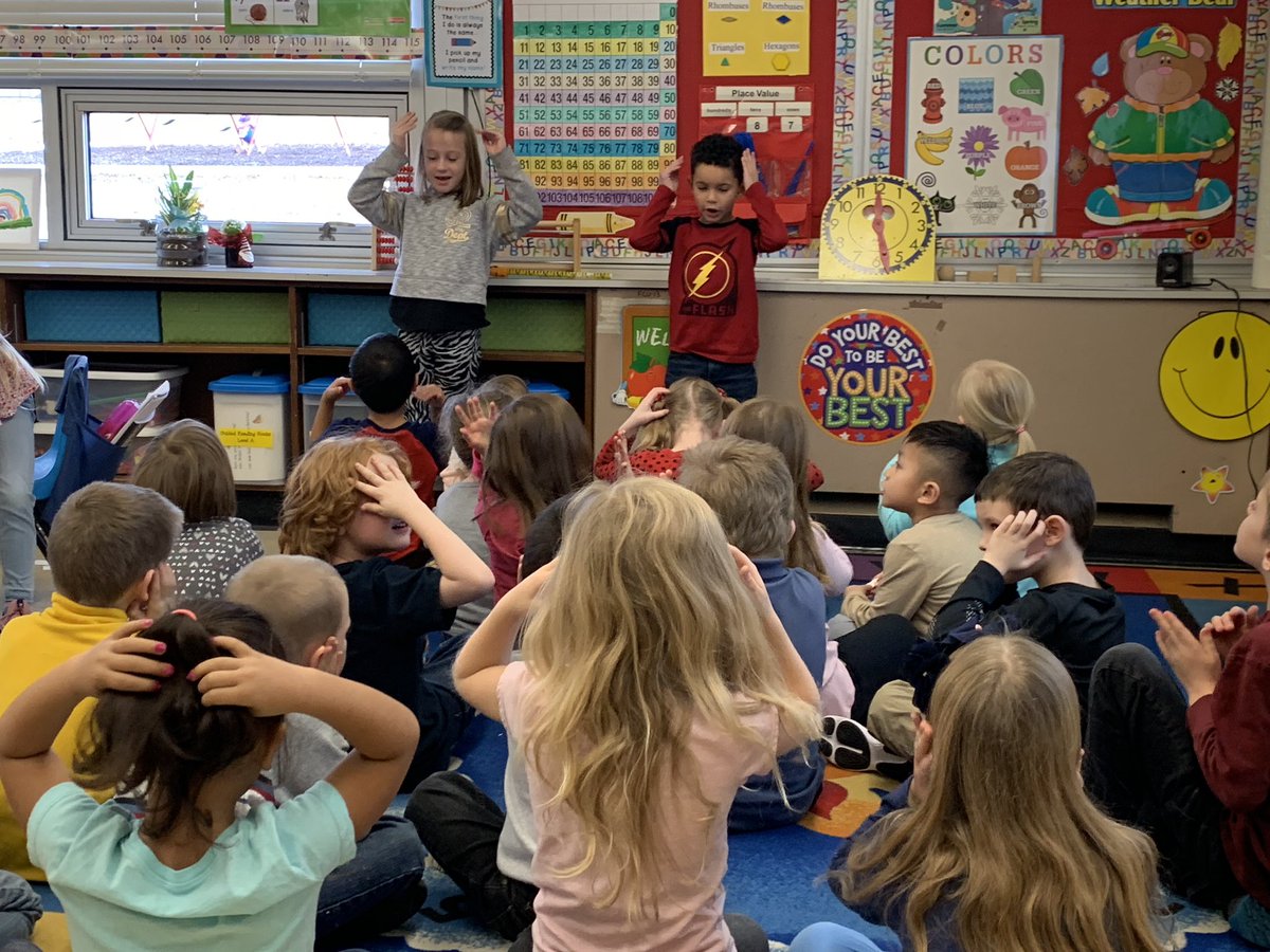 WilderForbes's tweet photo. Wilder K students take ownership over teaching calendar math. #StudentsAchieveMore #EngagingRelevantPersonal @WilderSPS @officialSPS https://t.co/mz3OriELGG