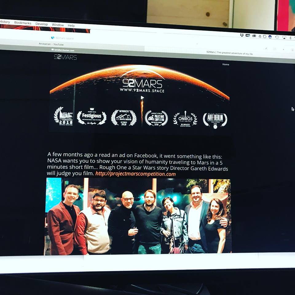 montius2000's tweet photo. New Year... New website for 92MARS my short film for the Project Mars competition is almost done "What a Ride!!!!" https://t.co/7QIid9MMYJ #92mars #projectmarscompetition https://t.co/Jee9BVCCuJ