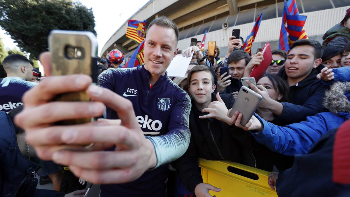 📸 😜
@mterstegen1 ➕ Barça fans
🔵🔴 #MesQueUnClub