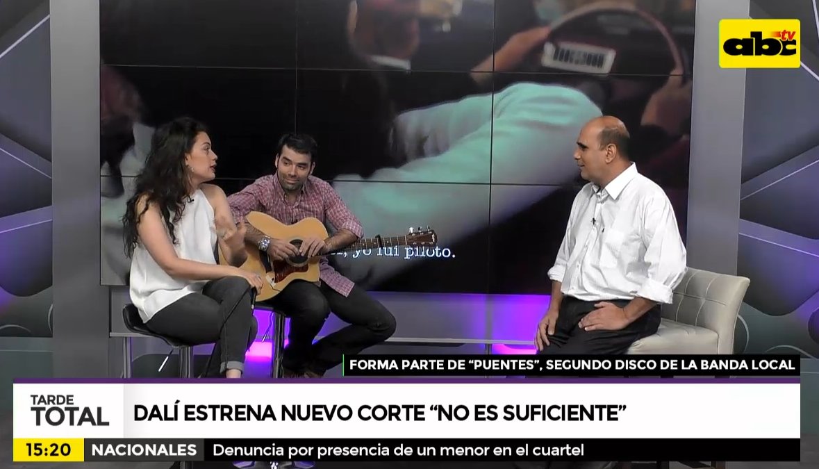 ¡<a href="/dalimusicapy/">dalí</a> estrena nuevo corte! 🎶  

Forma parte de "Puentes", segundo disco de la banda local.  

📲Seguinos desde Facebook live: goo.gl/4gSpkw