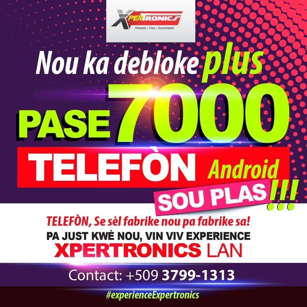 djsteezybaby's tweet photo. #Xpertronics pi bon an nan zafè vant ak reparasyon telefòn 👌🏾💯 Rele ou byen whatsapp kounyea! https://t.co/dzwUKEJPT9