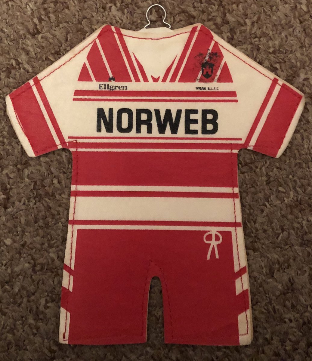 NRDCollectables's tweet image. Wigan RLFC kitman #norweb #ellgren