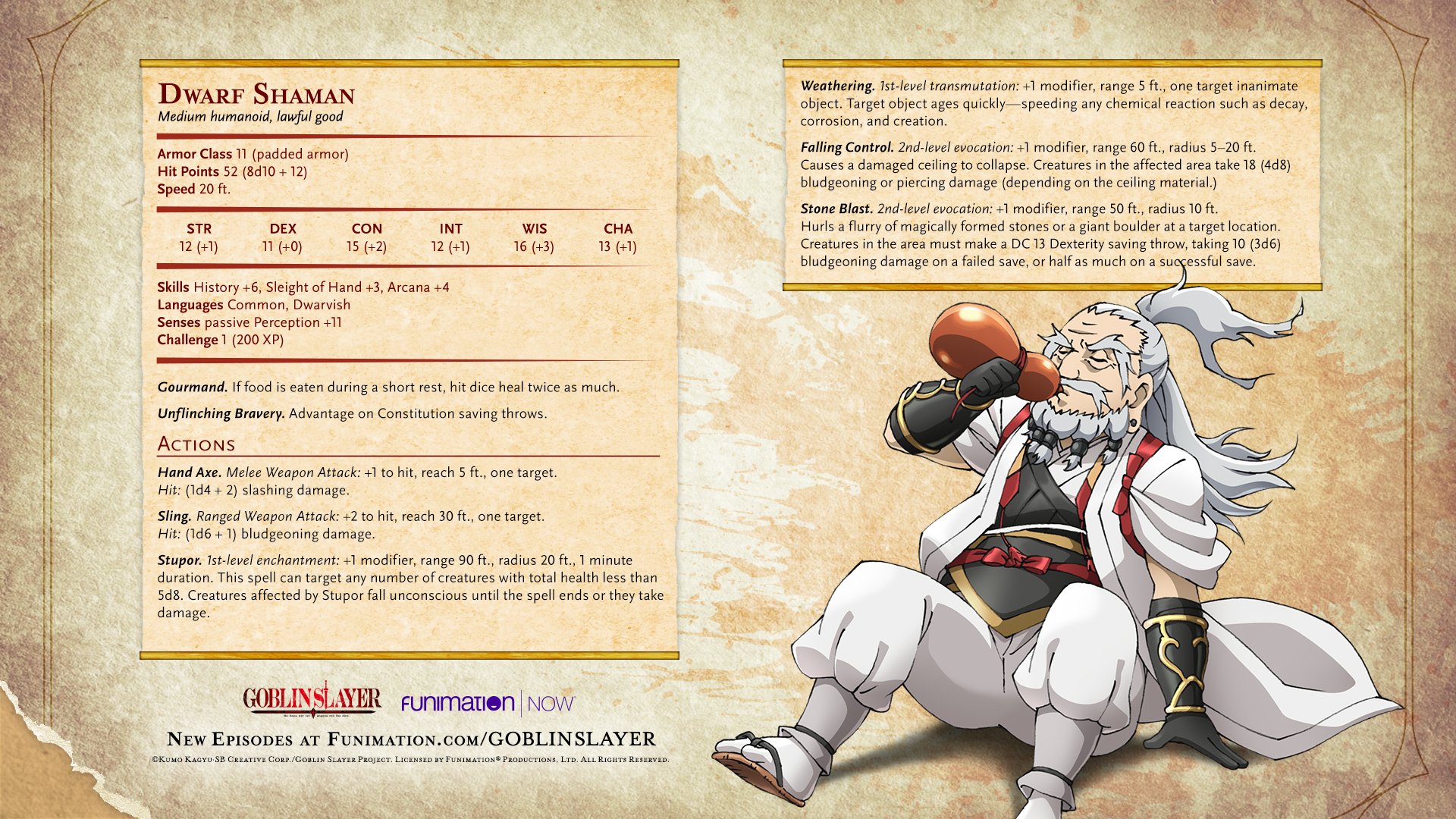 “⚔New GOBLIN SLAYER character stats ⚔ Full set 👉https://t.co/Cez00F8HSM #g...