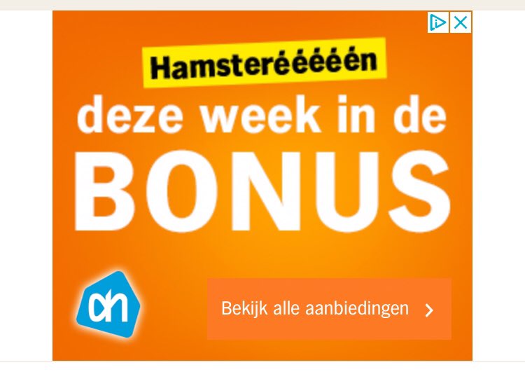 Oef... oranje CTA over oranje BG. <a href="/albertheijn/">Albert Heijn</a>