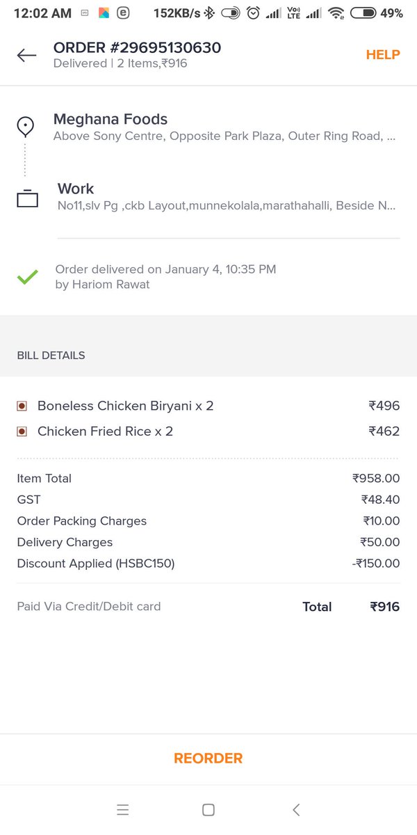 sankarraja's tweet photo. @swiggy_in food with bad quality https://t.co/tsBd7anb8e