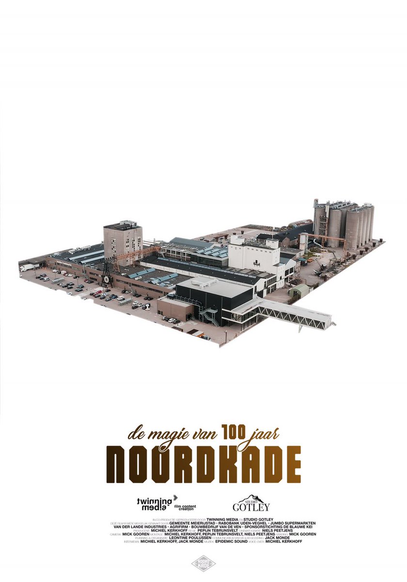 Vanavond op TV De Magie van 100 jaar Noordkade. Trots op deze mega productie die we samen maakten met Studio Gotley. Te zien op Omroep Brabant TV (19.48 - 20.48 - 21.48 - 23.48 uur)