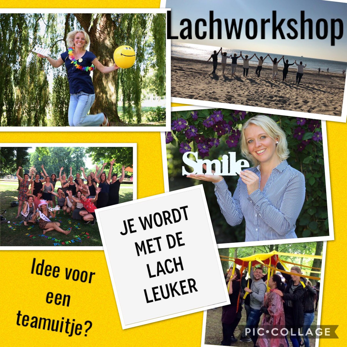 Lachworkshop goed idee voor #teamuitje, #teambuilding
#ZeelandLacht