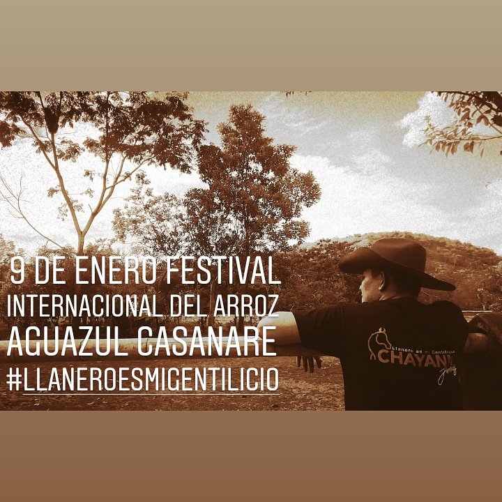 Festival internacional del arroz aguazul casanare 9 de enero, ahí nos vemos mi gente linda... #llaneroesmigentilicio